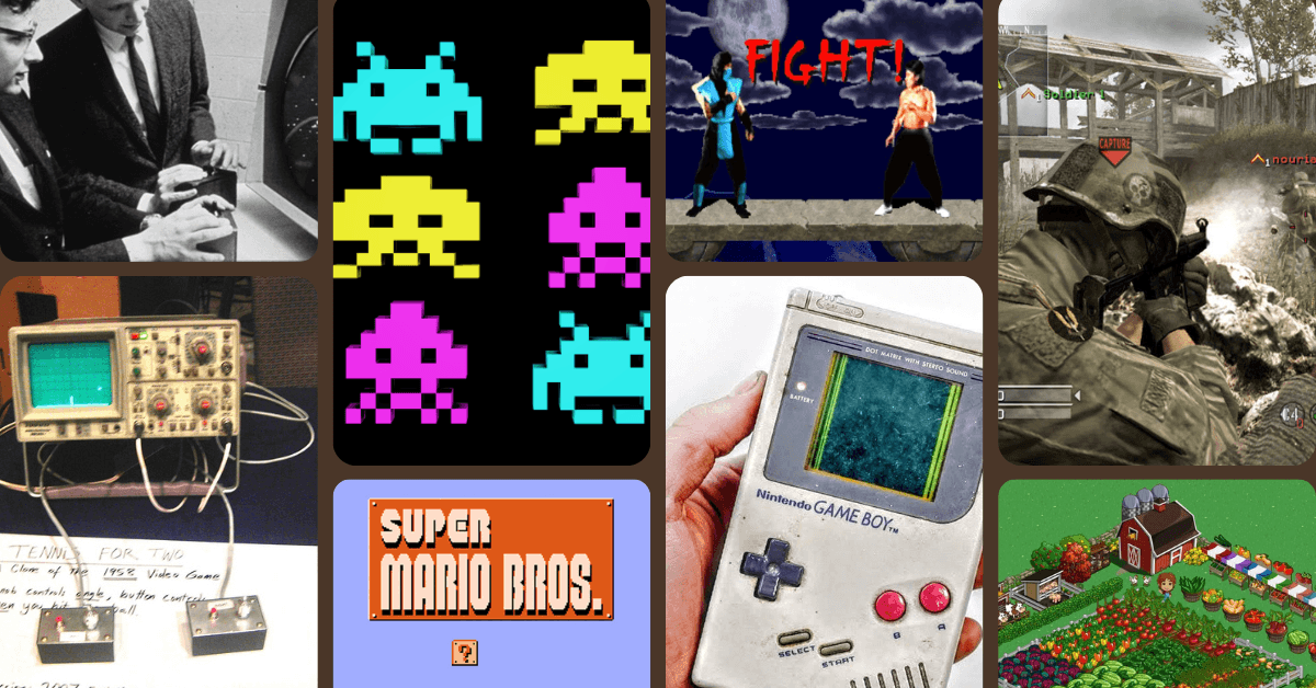 The Complete History of Video Games 1952 – 2025