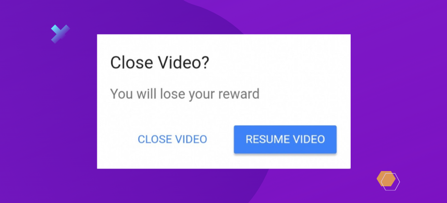rewarded video ads uncomplete