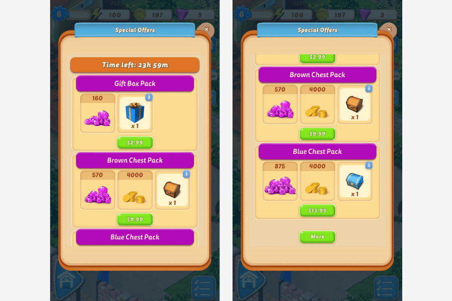 merge mansion monetization iap offer 3