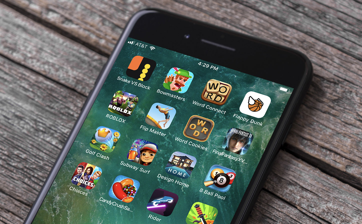 top mobile games and apps