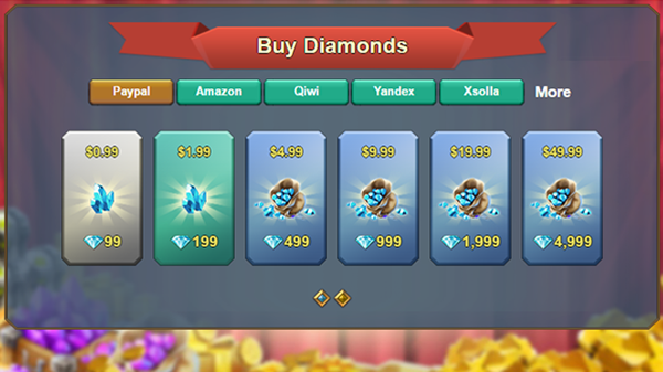 lords mobile diamonds currency