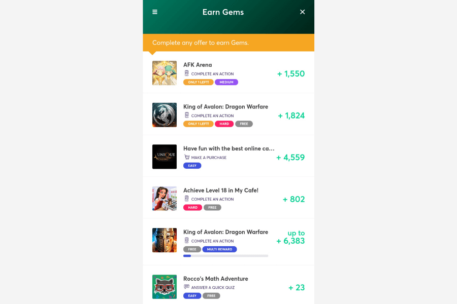 fyber offerwall