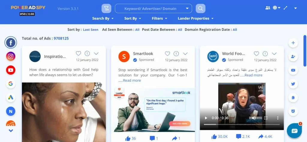 PowerAdSpy ad spy tool