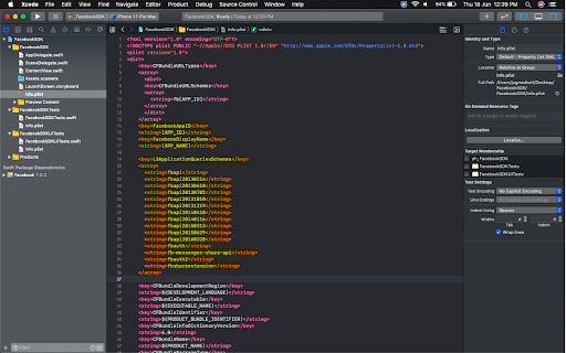 configure project xcode