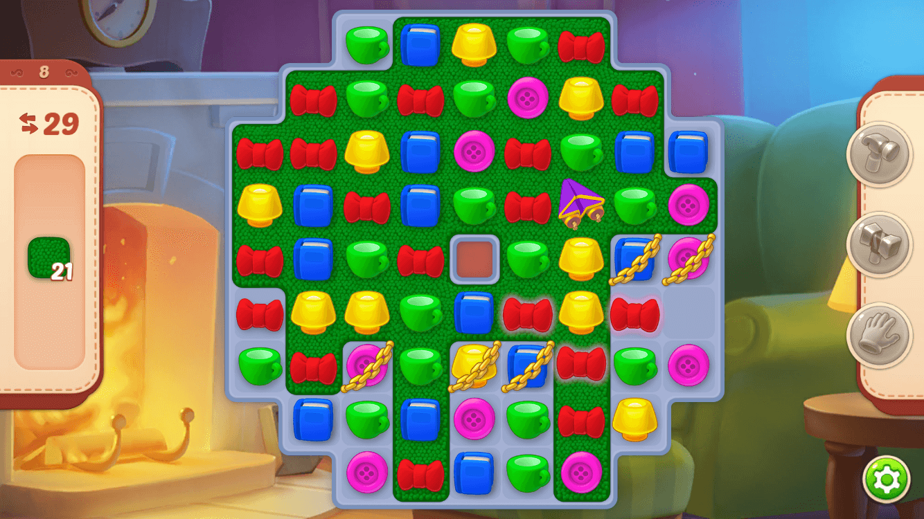 match-3 board