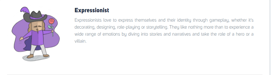 expressionist gamer type