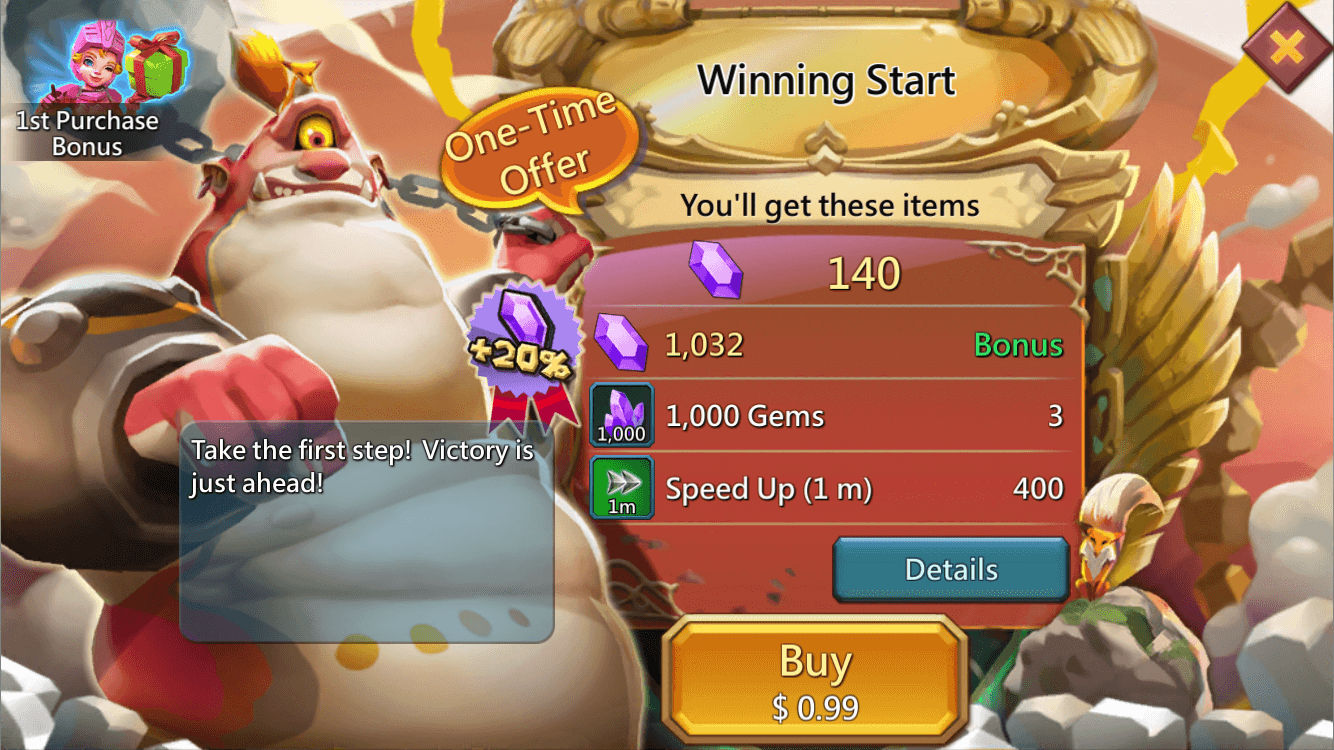 iap offer winning start lords mobile monetization